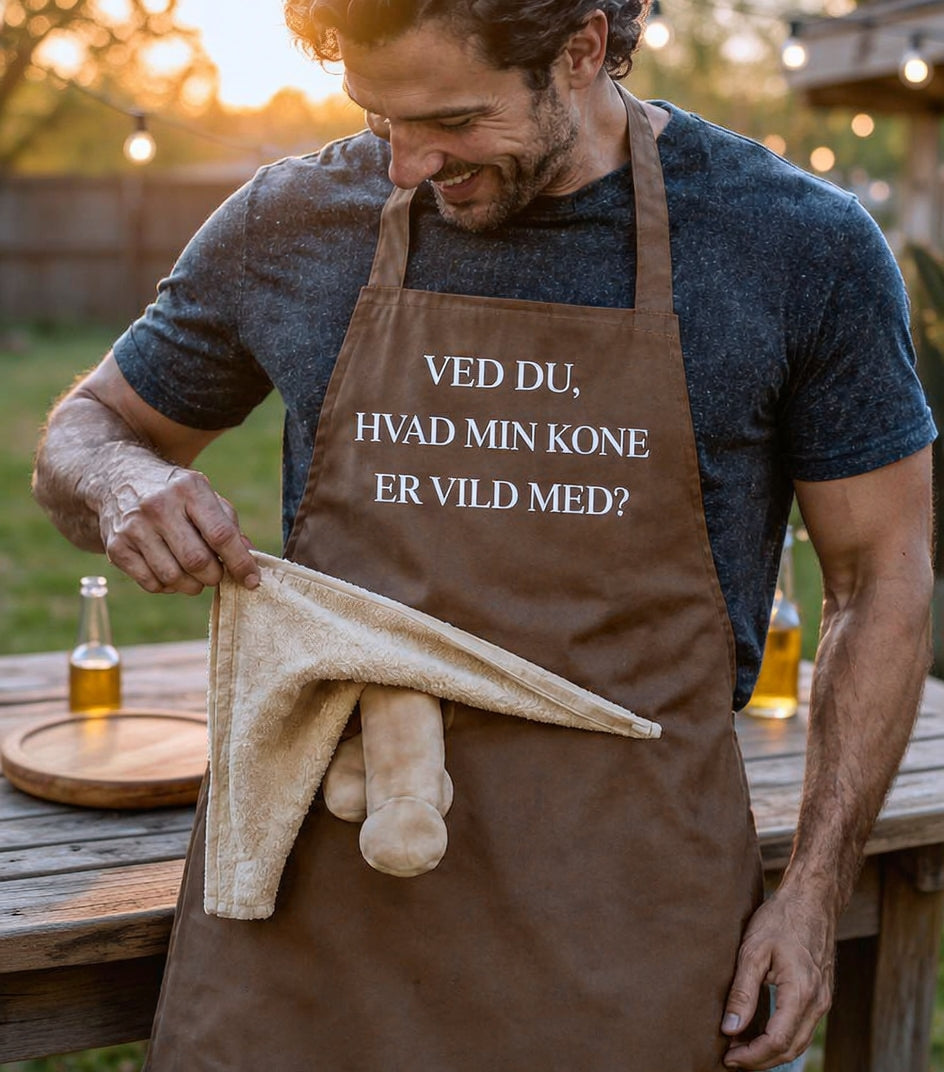 GRILLKONGEN™ — Forklædet, ingen ser komme
