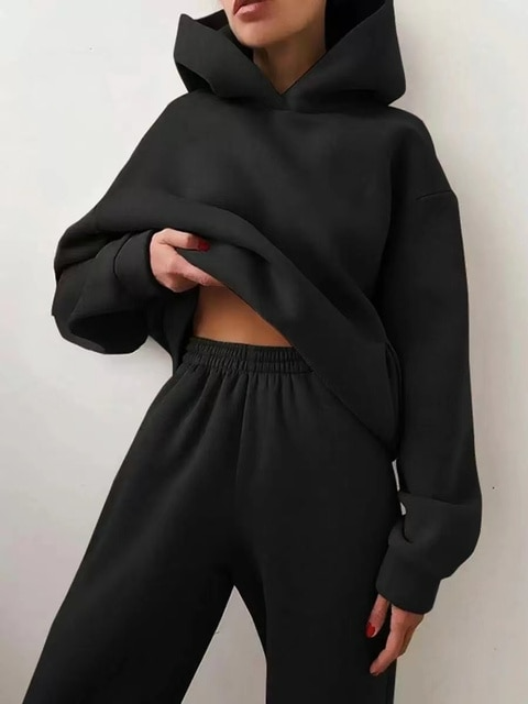 Komplet træningsdragt med oversized hættetrøje™
