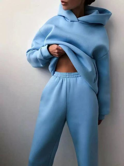 Komplet træningsdragt med oversized hættetrøje™