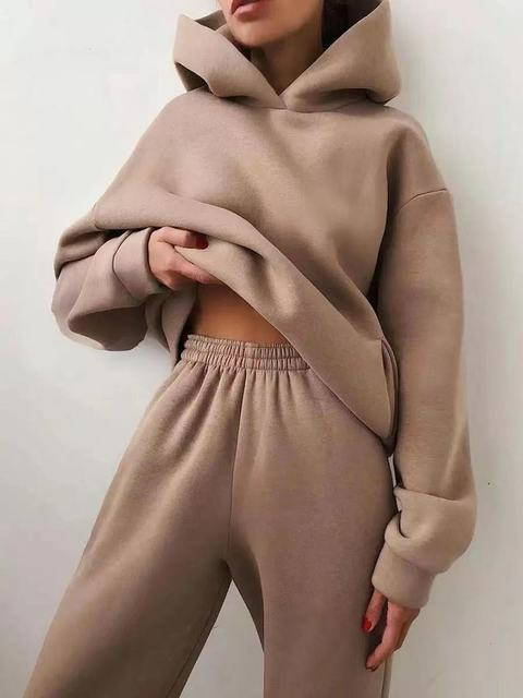 Komplet træningsdragt med oversized hættetrøje™