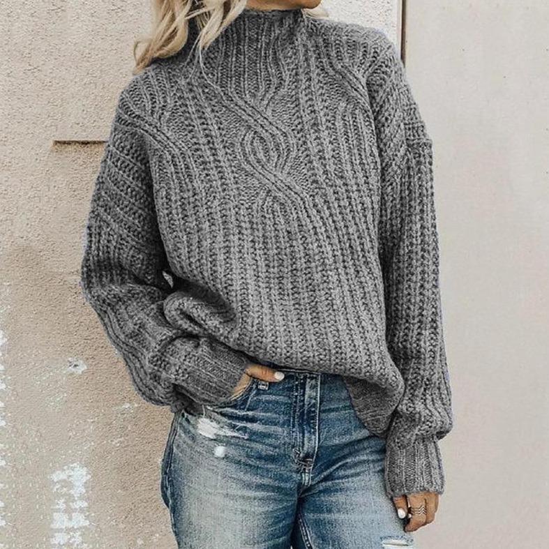 Uldtrøje™ | Modern Stilren polotröja (30 % rabatt)