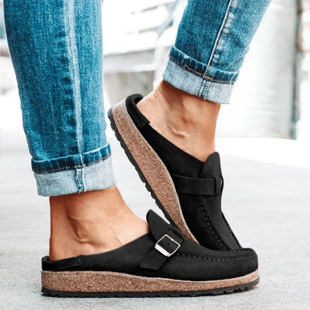 Blue Buckle™ - Stilfuld ortopædisk sandal