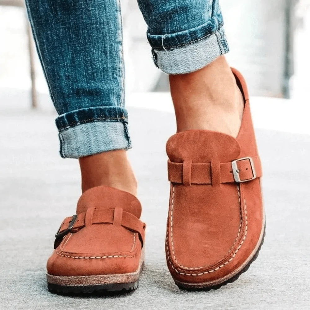Blue Buckle™ - Stilfuld ortopædisk sandal
