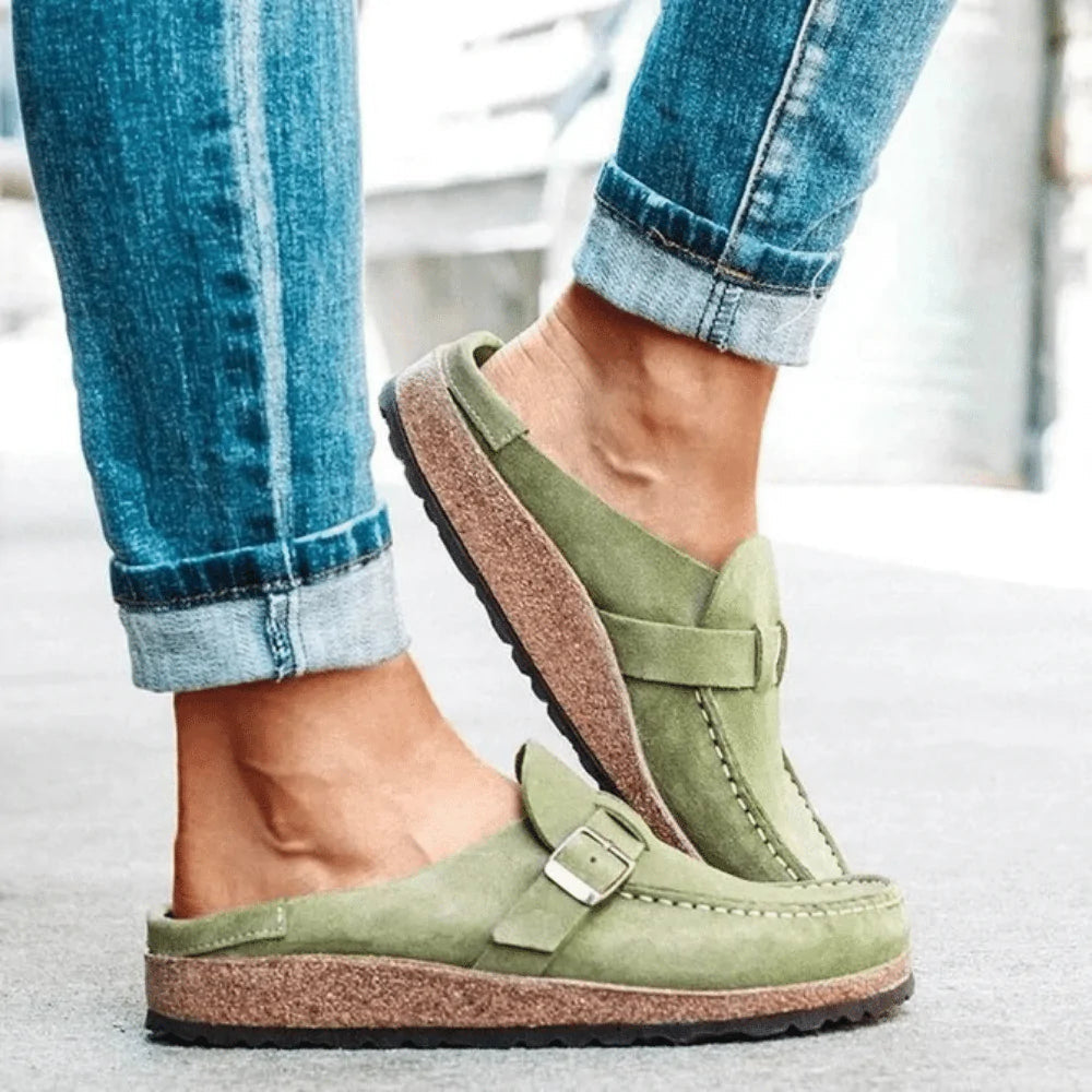 Blue Buckle™ - Stilfuld ortopædisk sandal