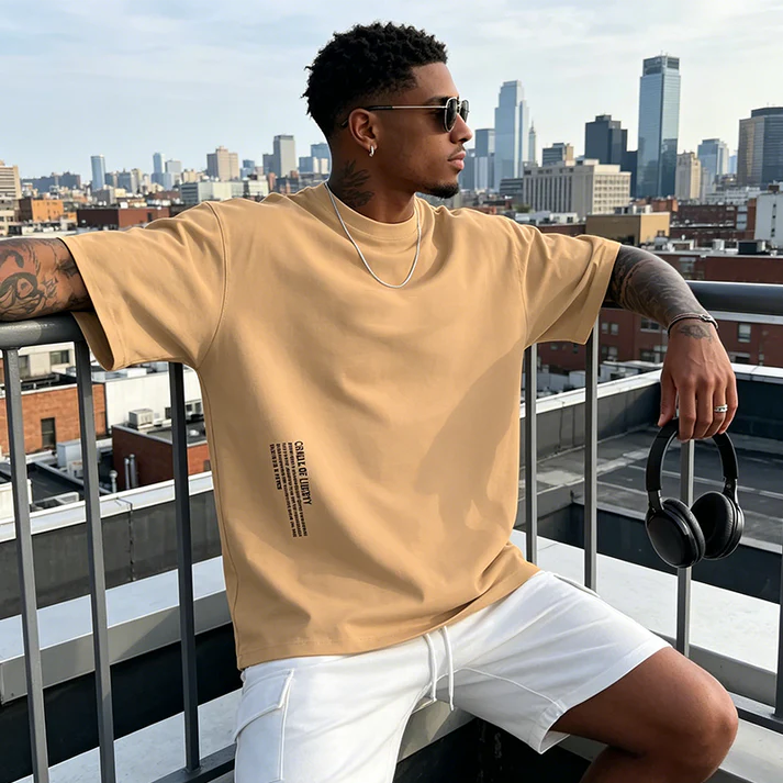 Gade™ - Urban loose fit skjorte til mænd